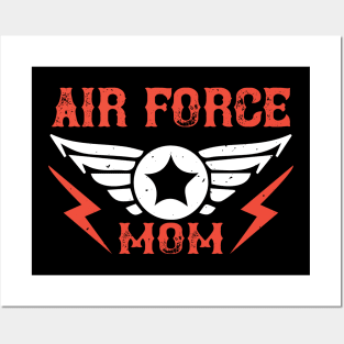 Air force mom Posters and Art